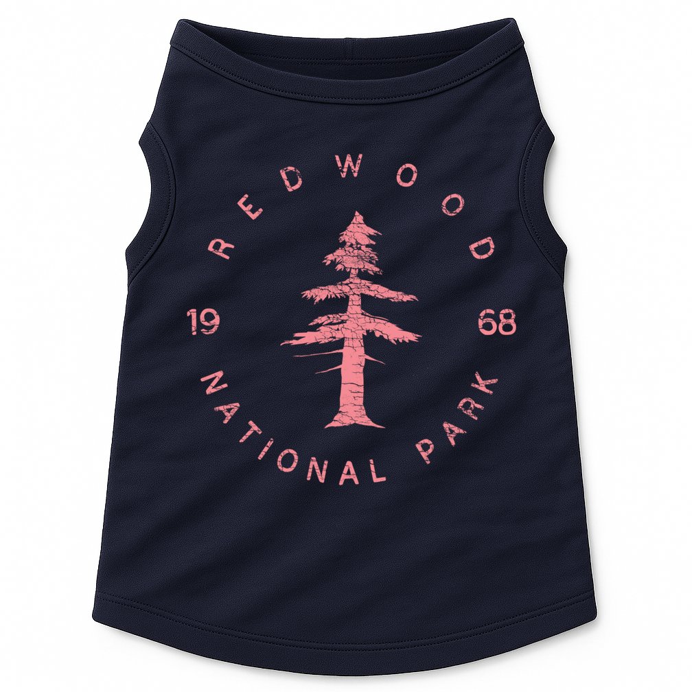 Redwood National Park Redwood Forest Design US Parks Doggie Tank