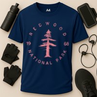 Redwood National Park Redwood Forest Design US Parks Performance Shirt
