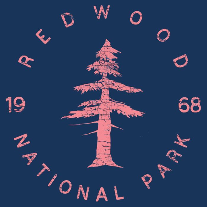 Redwood National Park Redwood Forest Design US Parks Performance Shirt