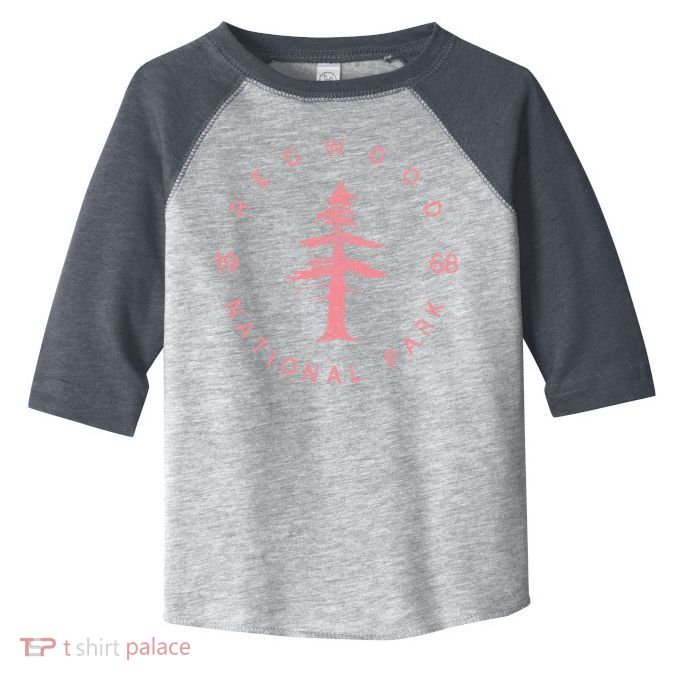 Redwood National Park Redwood Forest Design US Parks Toddler Fine Jersey T-Shirt