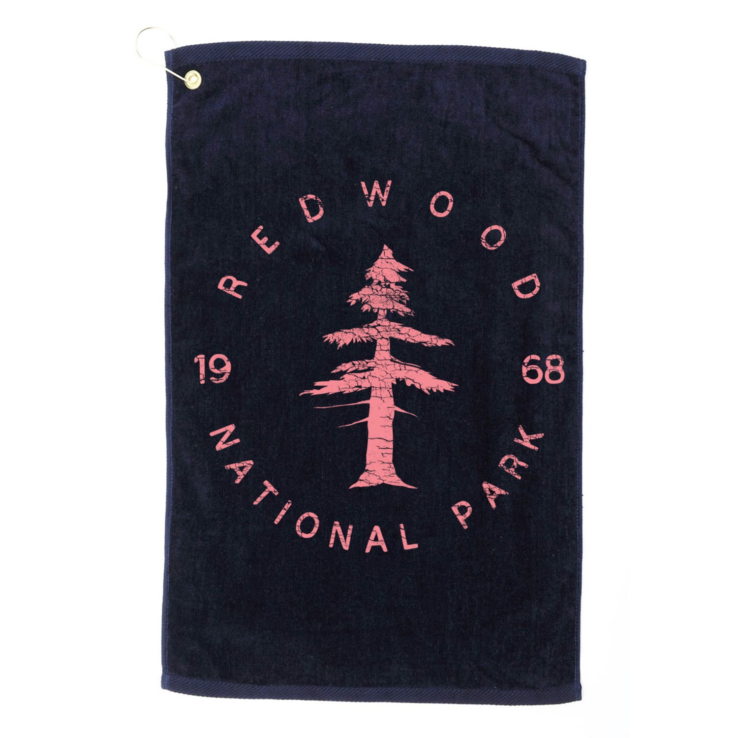 Redwood National Park Redwood Forest Design US Parks Golf Towel
