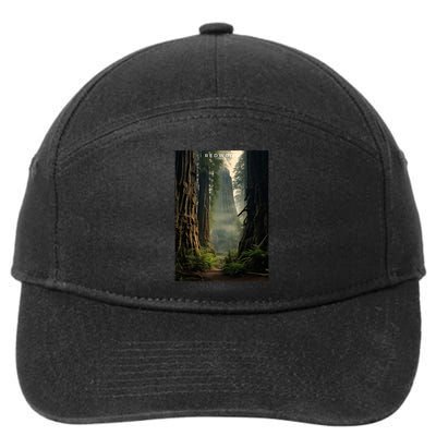 Redwood National Park 7-Panel Snapback Hat