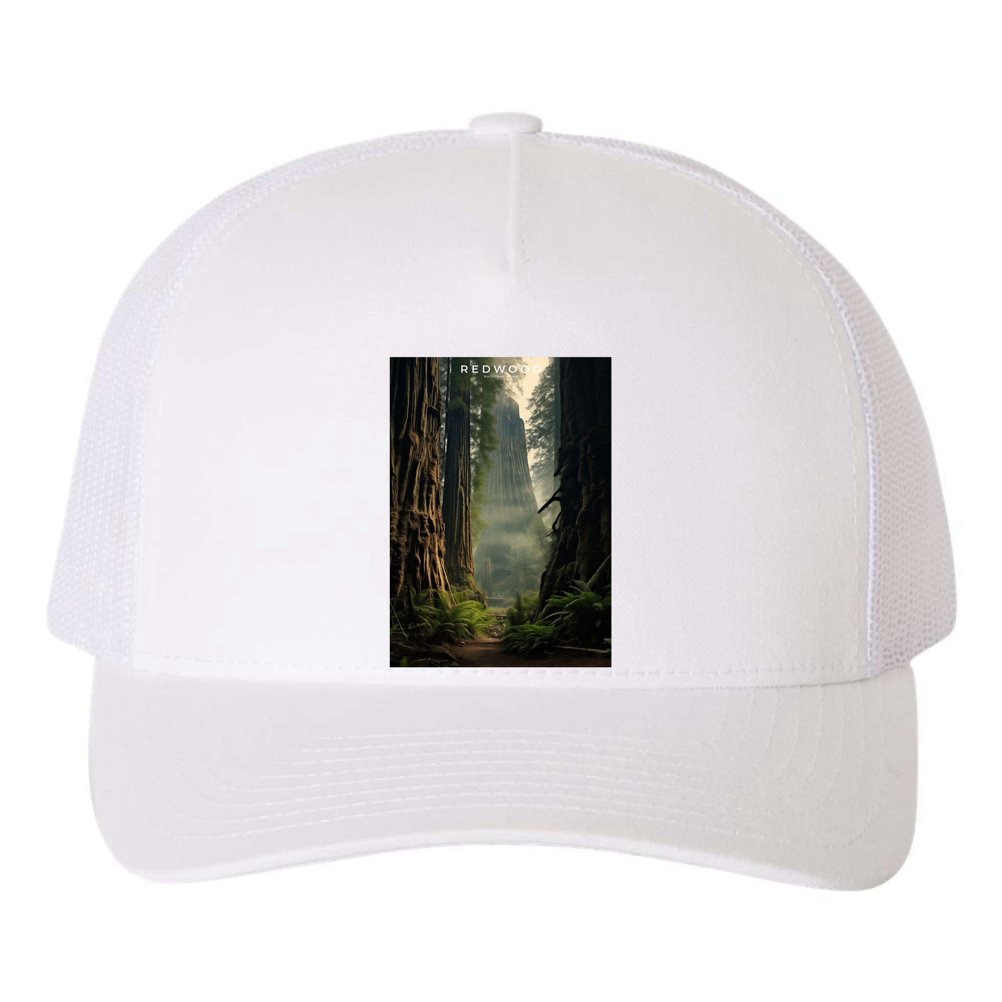 Redwood National Park Yupoong Adult 5-Panel Trucker Hat