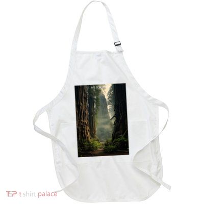 Redwood National Park Full-Length Apron With Pockets