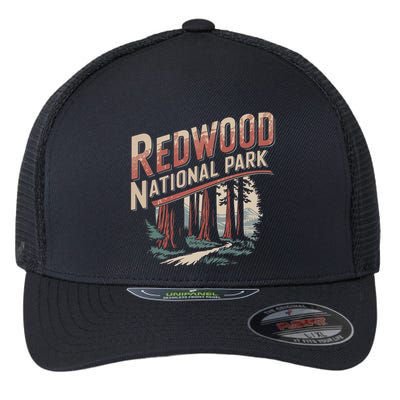 Redwood National Park Flexfit Unipanel Trucker Cap