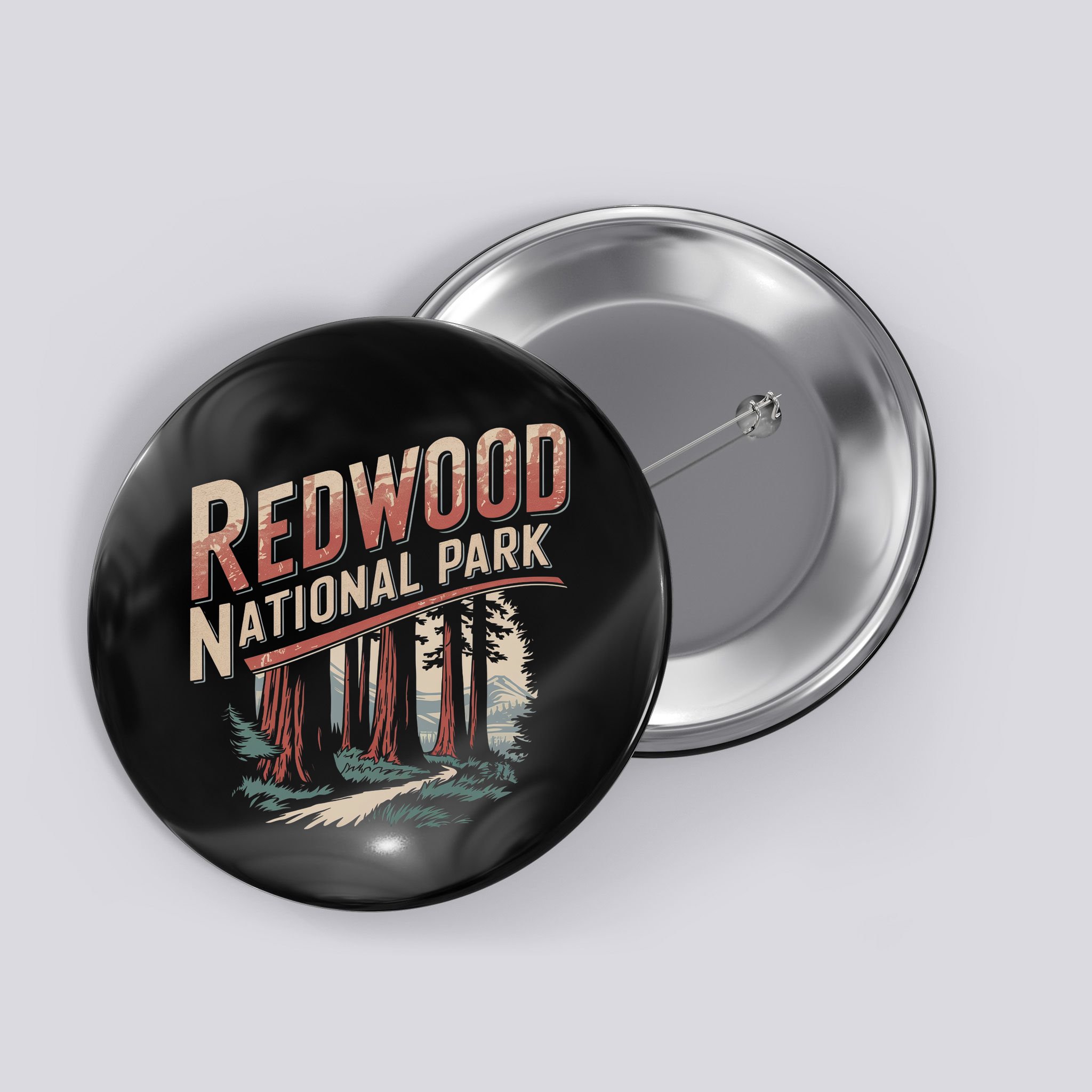 Redwood National Park Button