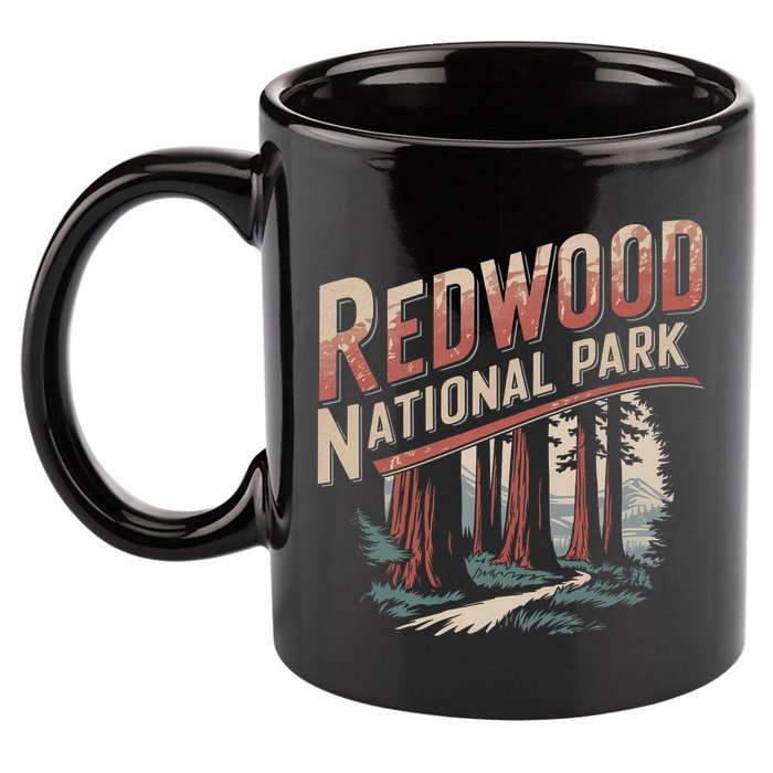 Redwood National Park 11oz C Handle Ceramic Mug