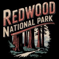 Redwood National Park Flat Bill Trucker Hat