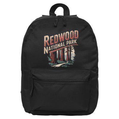 Redwood National Park 16 in Basic Backpack