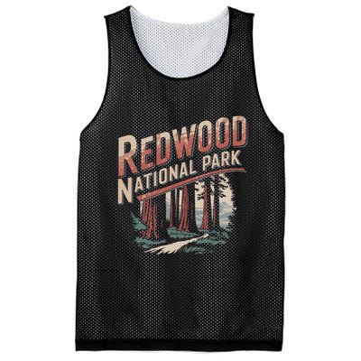 Redwood National Park Mesh Reversible Basketball Jersey Tank