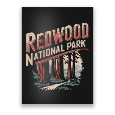 Redwood National Park Poster