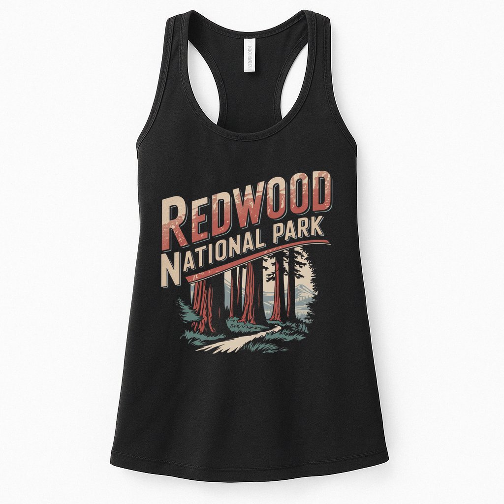 Redwood National Park Womens Tank Top
