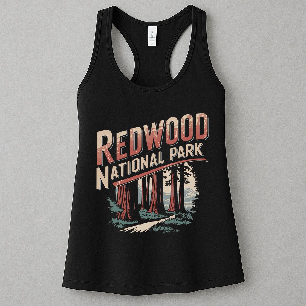 Redwood National Park Womens Tank Top