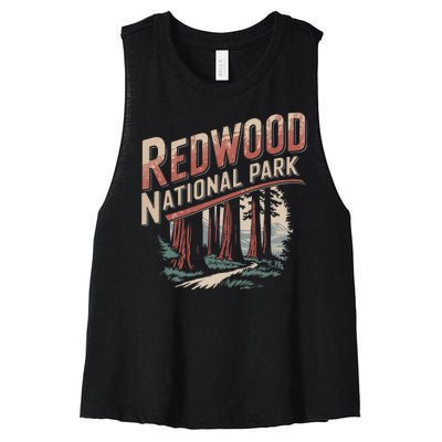 Redwood National Park Women's Racerback Cropped Tank