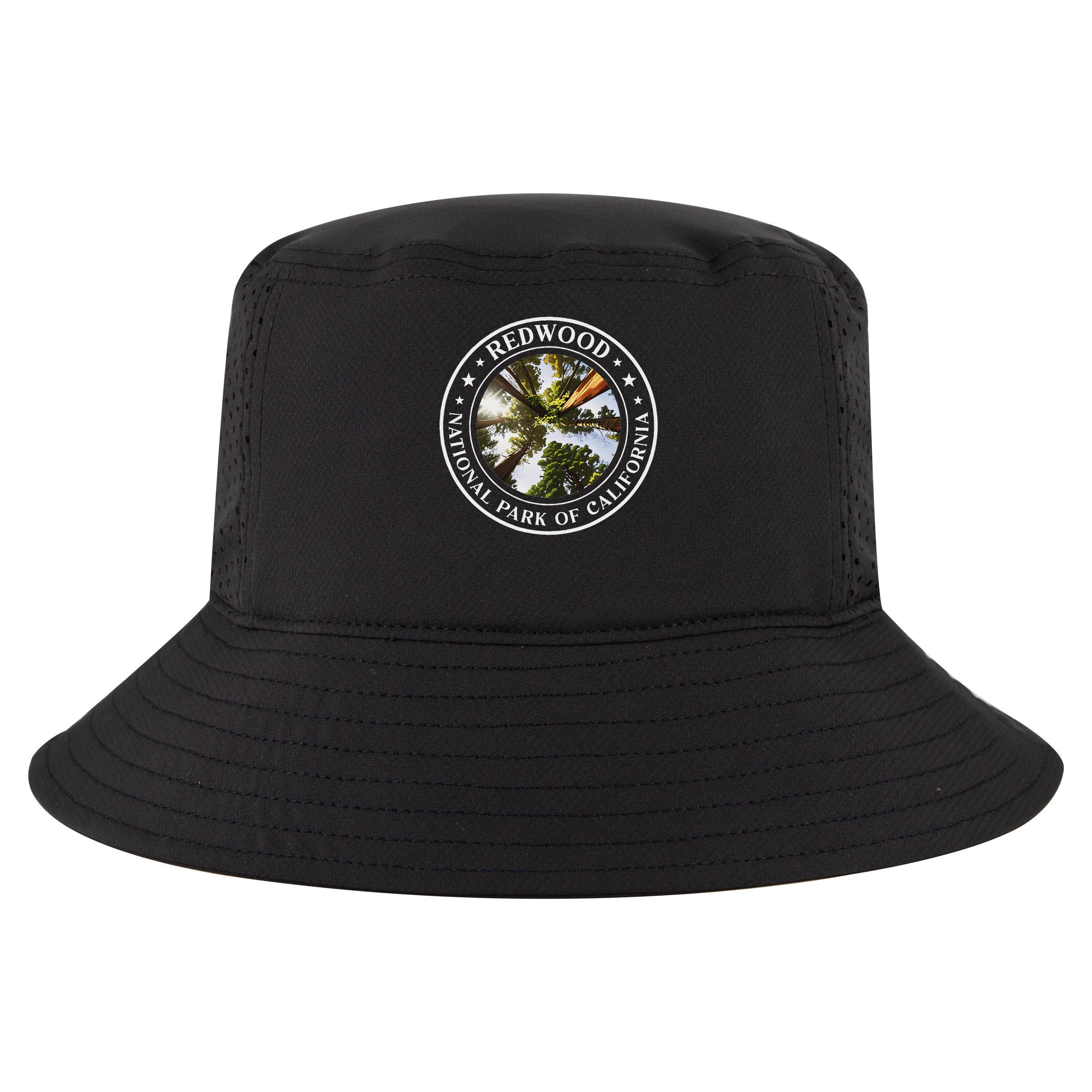 Redwood National Park Of California Redwood Forest Cool Comfort Performance Bucket Hat
