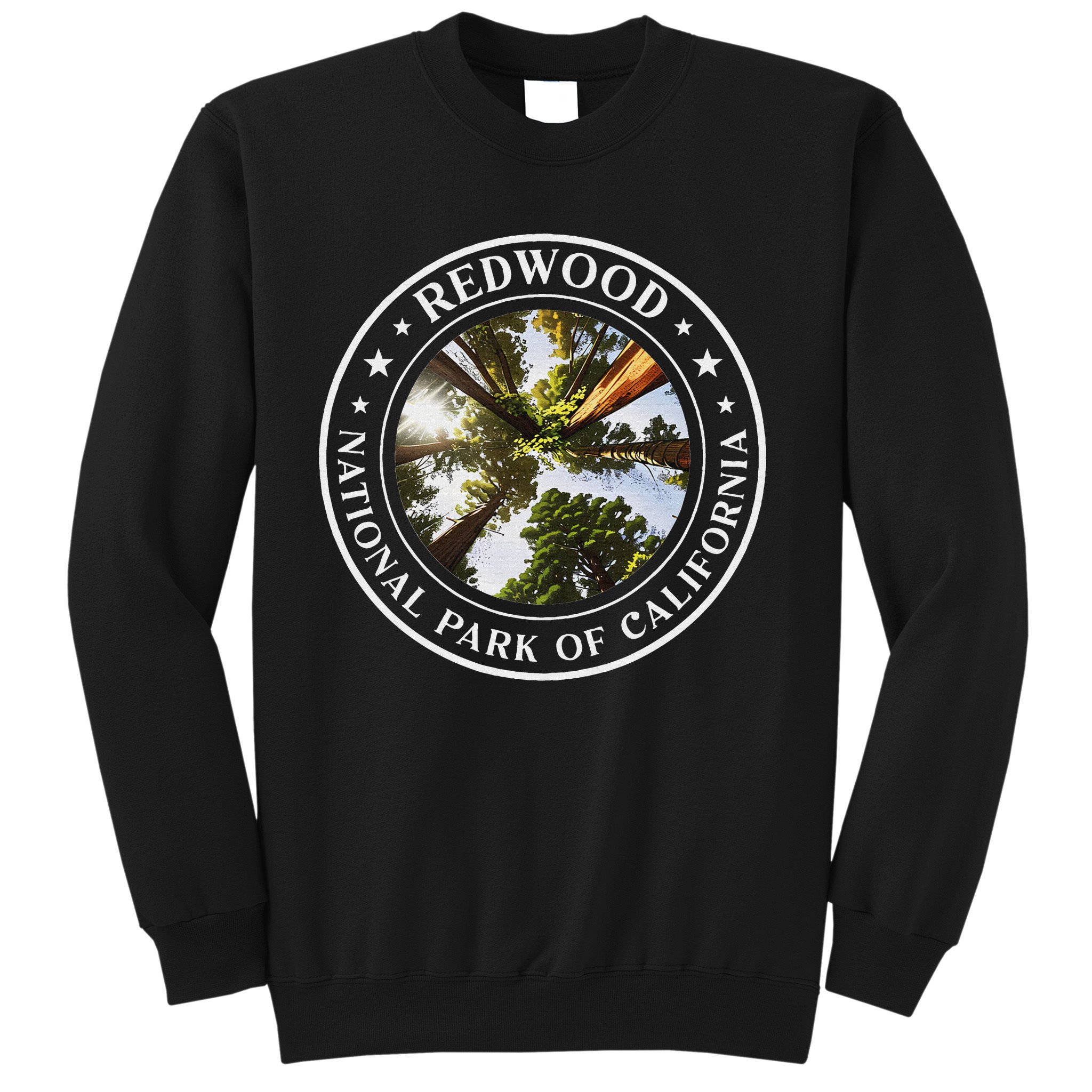 Redwood National Park Of California Redwood Forest Sweatshirt