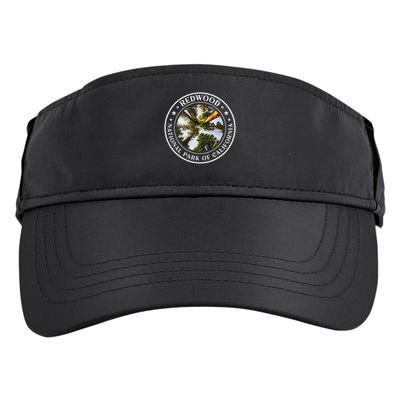 Redwood National Park Of California Redwood Forest Adult Drive Performance Visor
