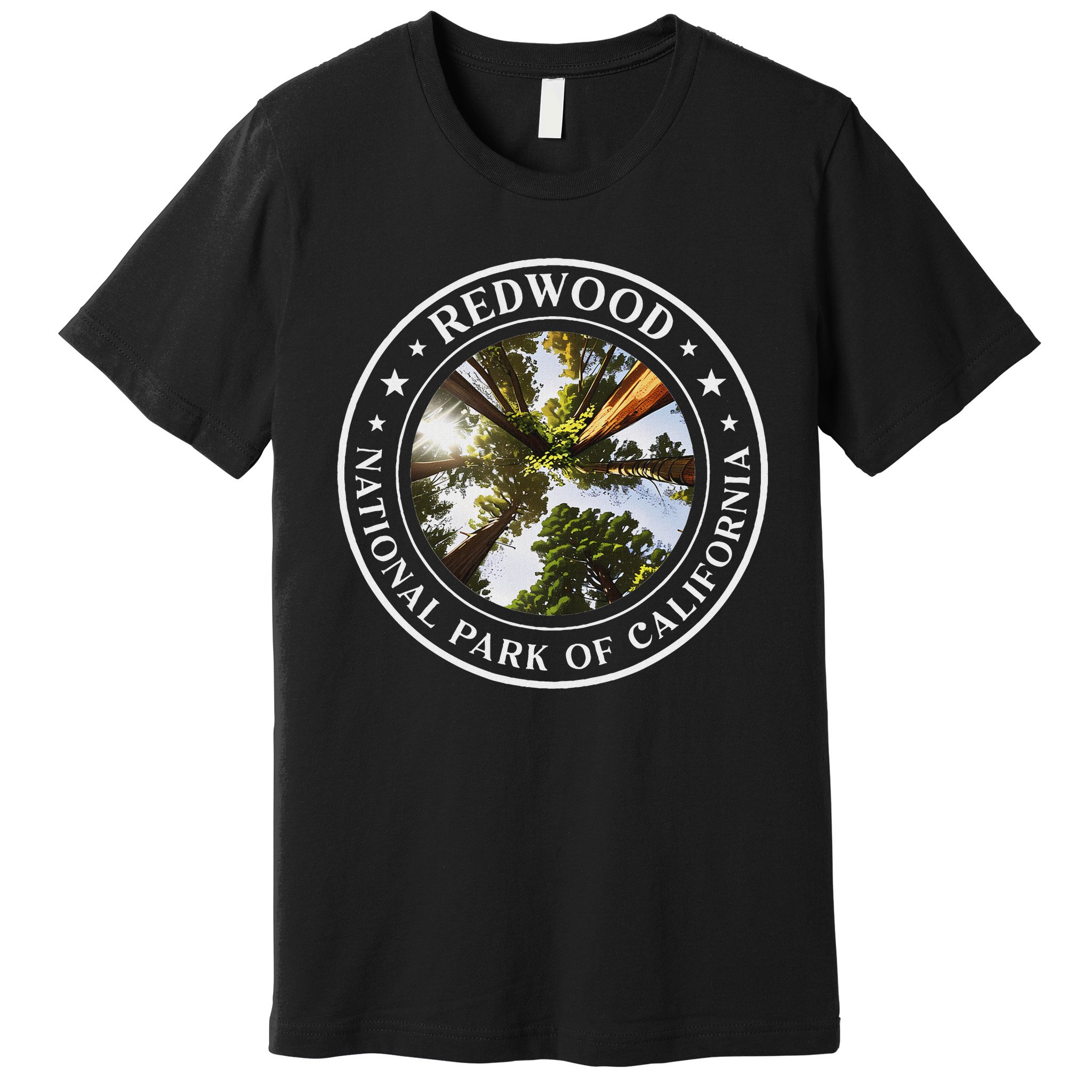 Redwood National Park Of California Redwood Forest Premium T-Shirt
