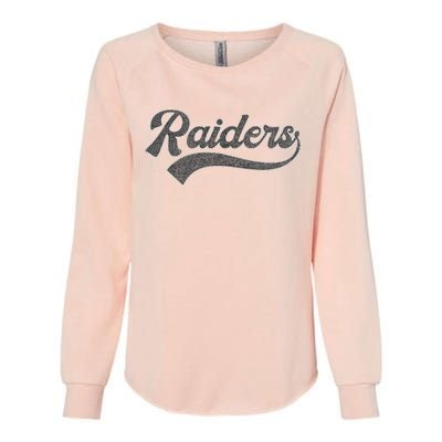 Raiders Name Womens California Wash Sweatshirt