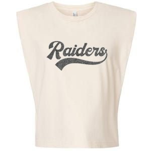 Raiders Name Garment-Dyed Women's Muscle Tee