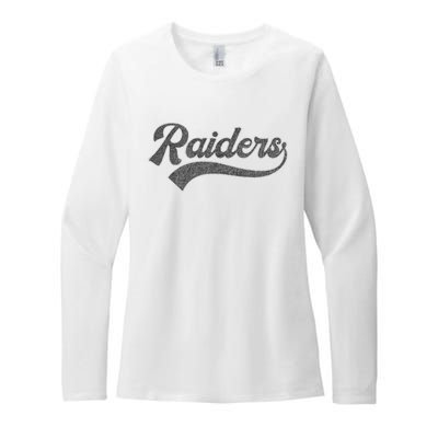 Raiders Name Womens CVC Long Sleeve Shirt