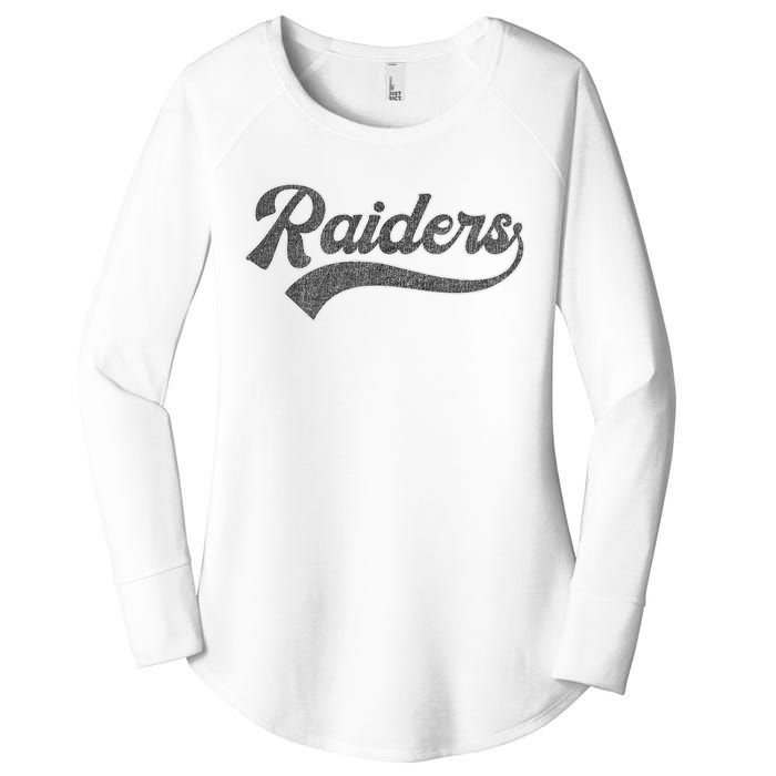 Raiders Name Women's Perfect Tri Tunic Long Sleeve Shirt