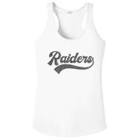 Raiders Name Ladies PosiCharge Competitor Racerback Tank