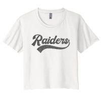 Raiders Name Women's Crop Top Tee