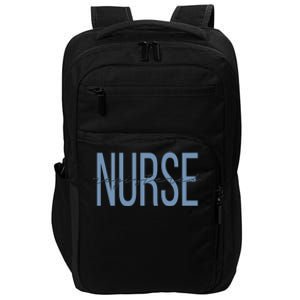 Registered Nurse Rn Emergency Room Nurse Nursing Student Gift Impact Tech Backpack