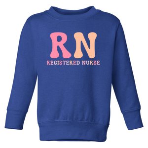 Registered Nurse Rn Emergency Room Nurse Meaningful Gift Toddler Sweatshirt