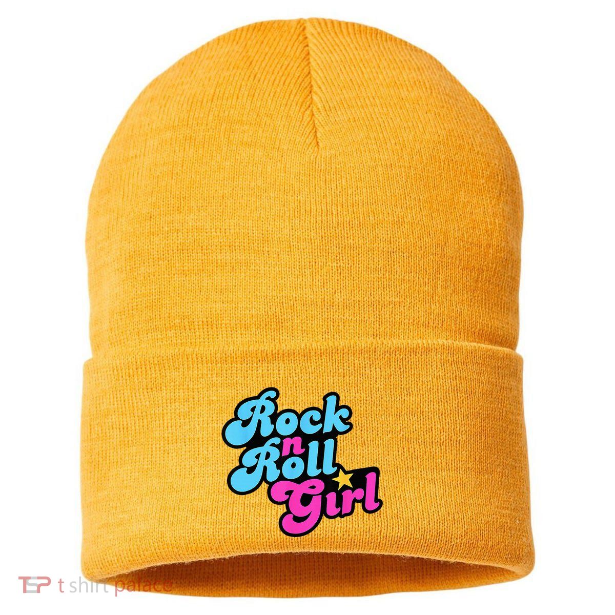 Rock N Roll Girl Ocean Fish Halloween Costumes Group Family Sustainable Knit Beanie