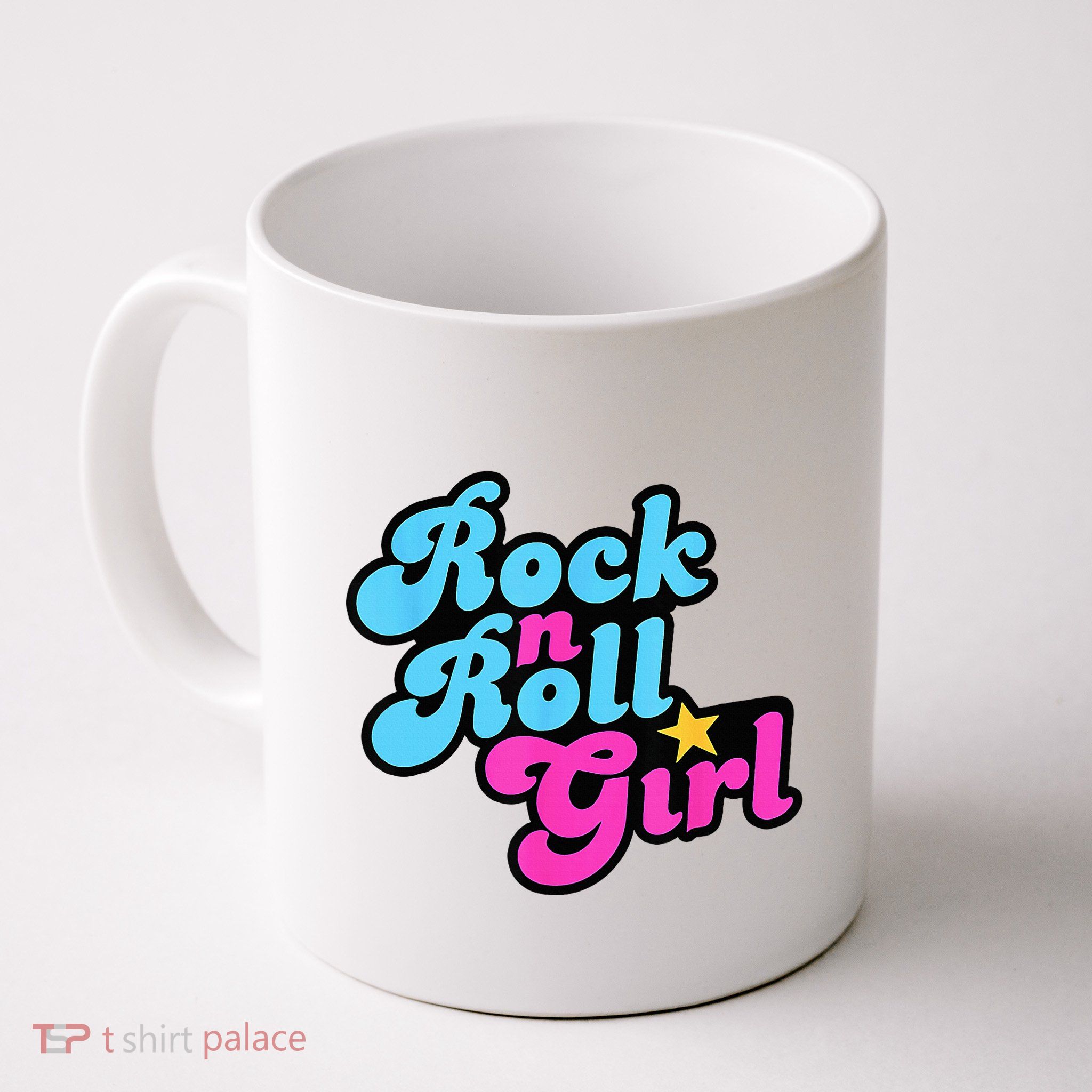 Rock N Roll Girl Ocean Fish Halloween Costumes Group Family Mug