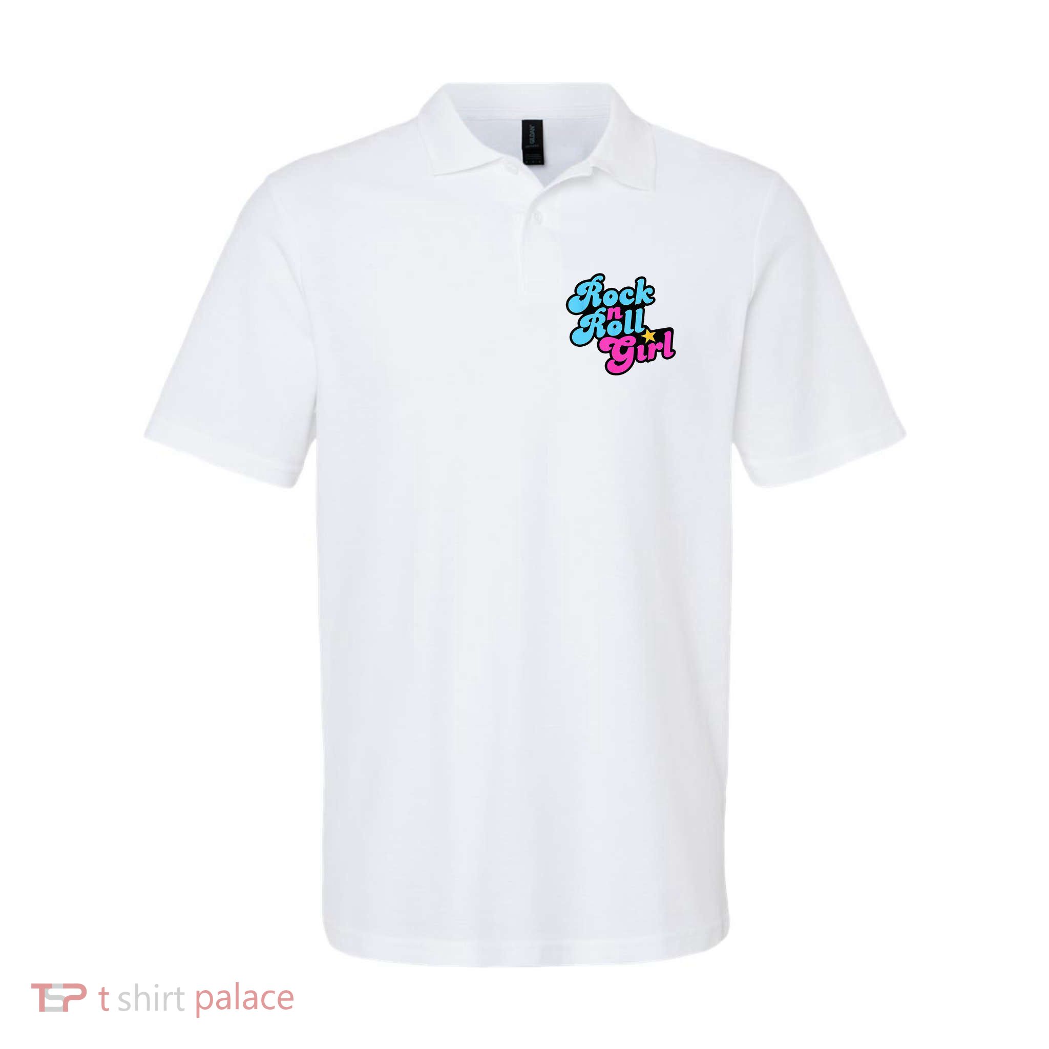 Rock N Roll Girl Ocean Fish Halloween Costumes Group Family Polo