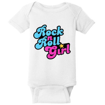 Rock N Roll Girl Ocean Fish Halloween Costumes Group Family Baby Bodysuit