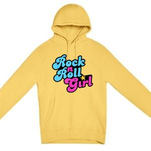 Rock N Roll Girl Premium Pullover Hoodie