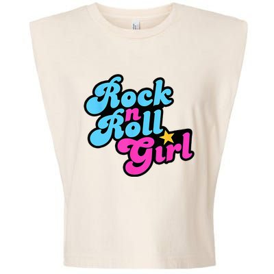 Rock N Roll Girl Garment-Dyed Women's Muscle Tee