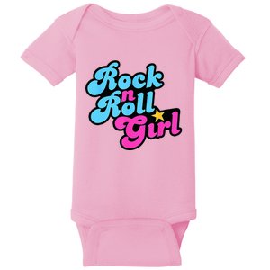 Rock N Roll Girl Baby Bodysuit