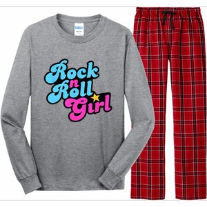 Rock N Roll Girl Long Sleeve Pajama Set