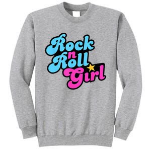 Rock N Roll Girl Tall Sweatshirt