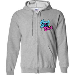 Rock N Roll Girl Full Zip Hoodie