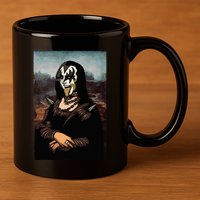 Rock N Roll Band Lazy Halloween Costume Rocker Music Lover 11oz C Handle Ceramic Mug