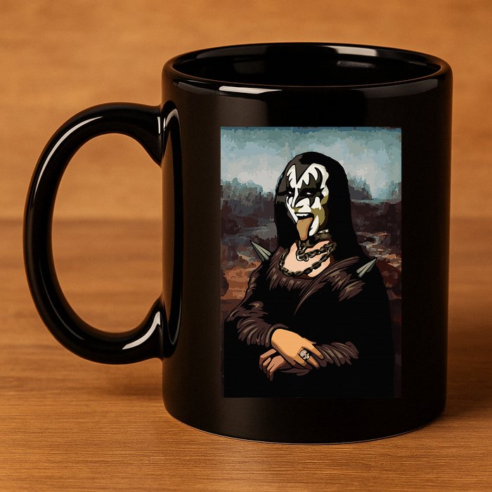 Rock N Roll Band Lazy Halloween Costume Rocker Music Lover 11oz C Handle Ceramic Mug