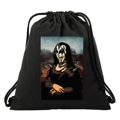 Rock N Roll Band Lazy Halloween Costume Rocker Music Lover Drawstring Bag