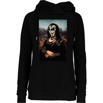 Rock N Roll Band Lazy Halloween Costume Rocker Music Lover Womens Funnel Neck Pullover Hood