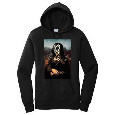 Rock N Roll Band Lazy Halloween Costume Rocker Music Lover Women's Pullover Hoodie