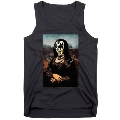 Rock N Roll Band Lazy Halloween Costume Rocker Music Lover Tank Top