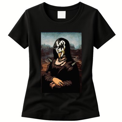 Rock N Roll Band Lazy Halloween Costume Rocker Music Lover Womens T-Shirt