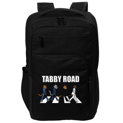 Rock N Roll Music Cats Impact Tech Backpack