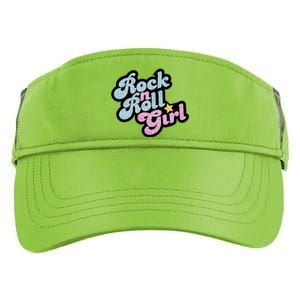 Rock N Roll Girl Cute Rockstar Concert Adult Drive Performance Visor