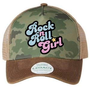 Rock N Roll Girl Cute Rockstar Concert Legacy Tie Dye Trucker Hat